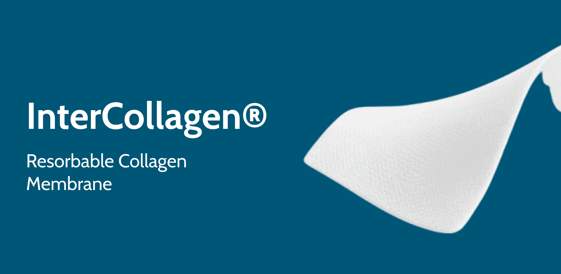 InterCollagen Guide membrane products.